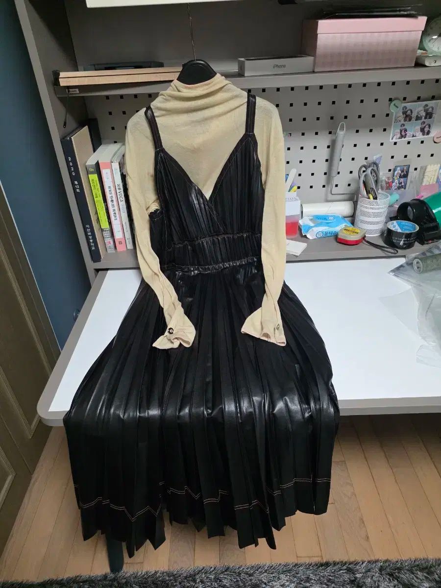  マインブラック プリーツ ロング ONE PIECE SET商品 その他 ビジネススーツ