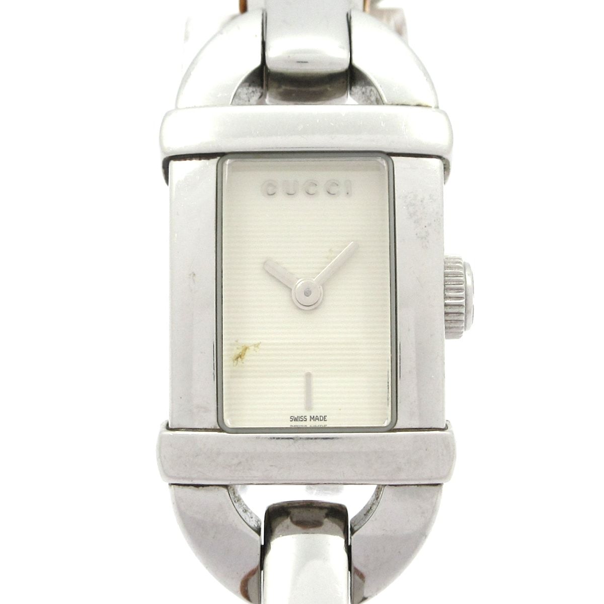 GUCCI グッチ 腕時計 バンブー 6800L レディース アイボリー