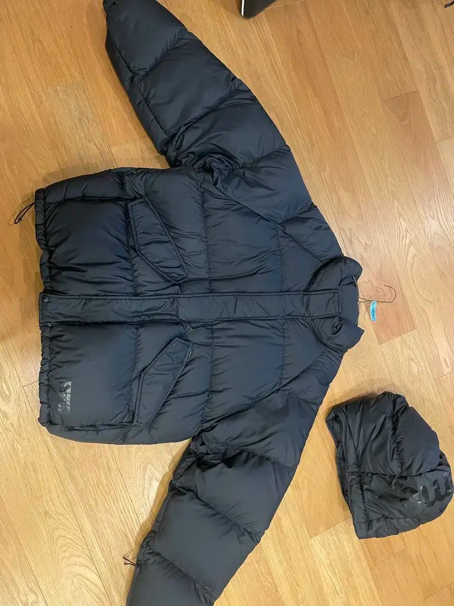 シュプリーム Supreme 700フィルダウン ライトウェイト ダウン ブラック ラージ