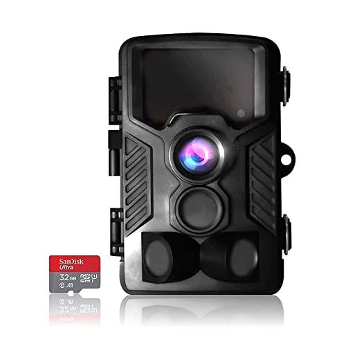 トレイルカメラ 防犯カメラ 最 メーカー品 屋外 防水 防塵 IP 66対応 1080 p対応 不可視光赤外線LED 監視カメラ 動体検知 人感センサー 夜間対応 電池式 自動上書き録画 日本語説明書 DVR Z 0