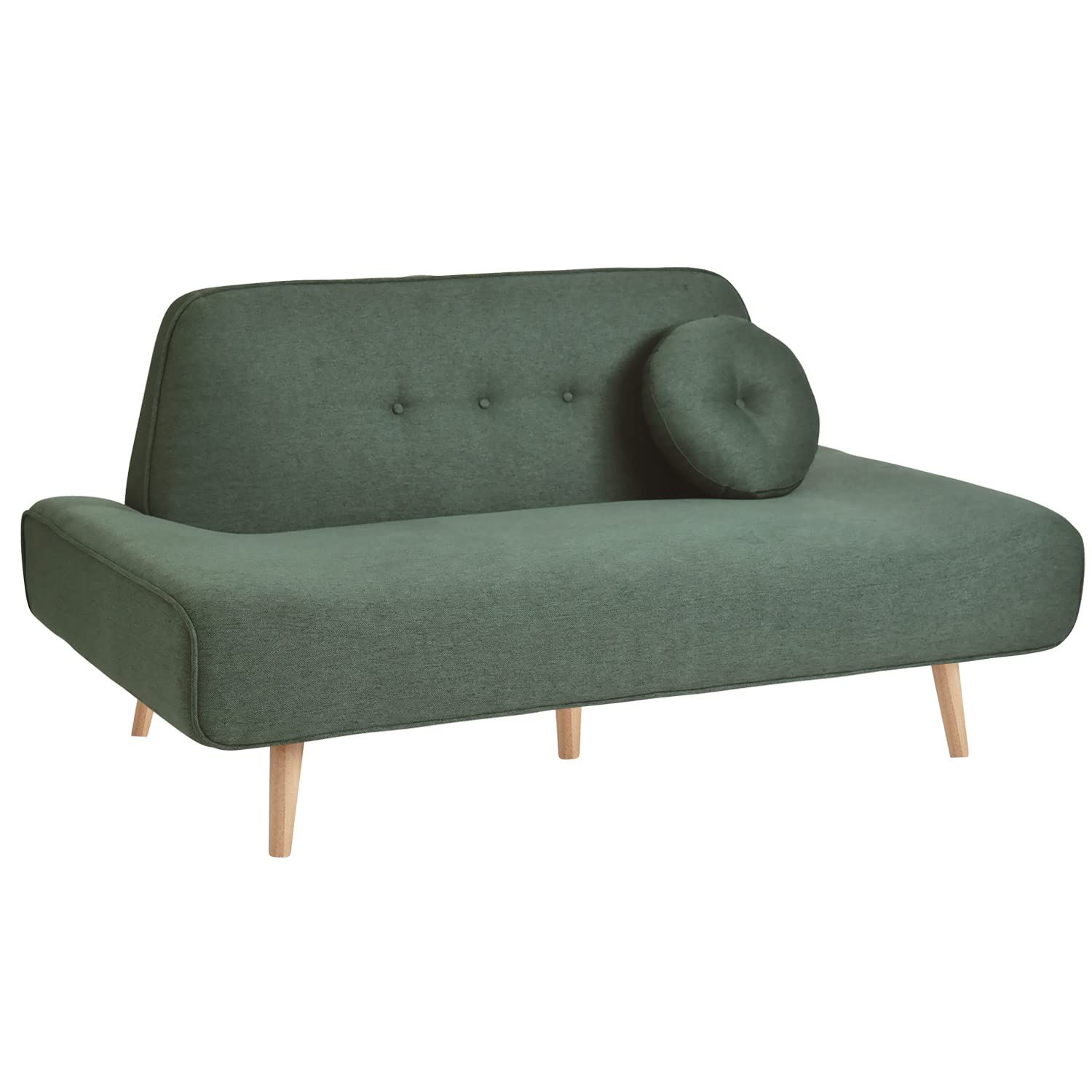 タマリビング Tamaliving ソファ エッセン フォレストグリーン 幅165cm 2.5P クッション付き 座面が広い ソファー 半完成品 50005712