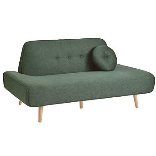 タマリビング Tamaliving ソファ エッセン フォレストグリーン 幅165 cm 2 5 P クッション付き 座面が広い ソファー 半完成品