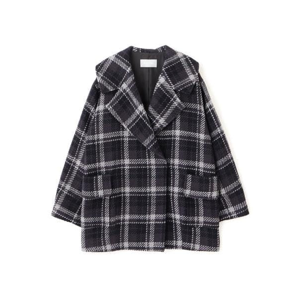 ジル バイ ジルスチュアート アウター ウールカルゼシリーズ WEB ダスティピンク レディース クリーミーホワイト