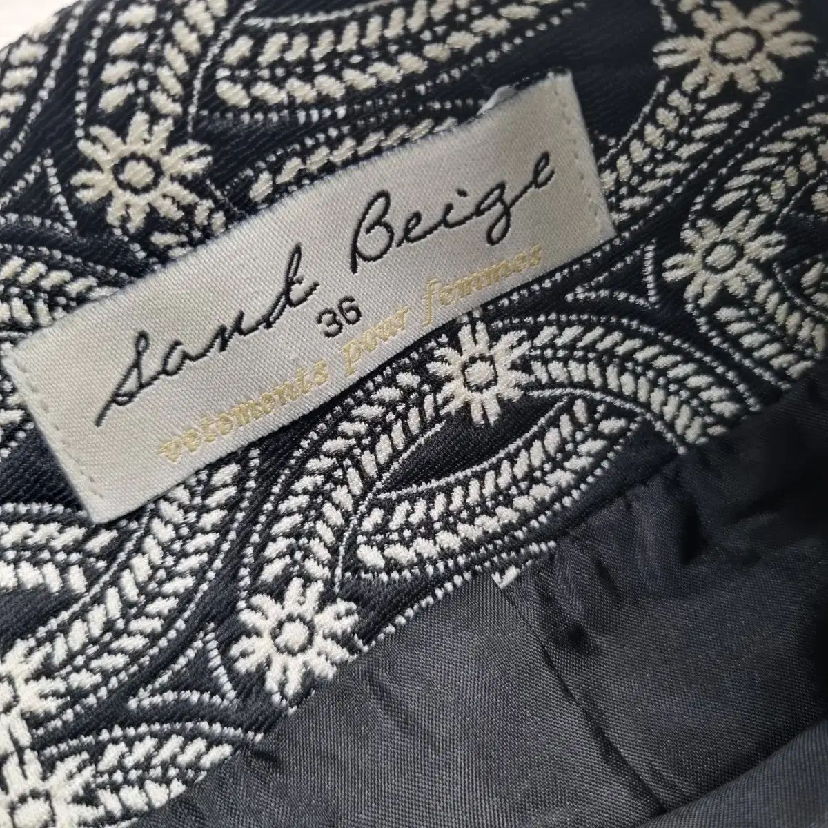 サンドベージュ レディース ジャガード スカート GULLKHAN_COM