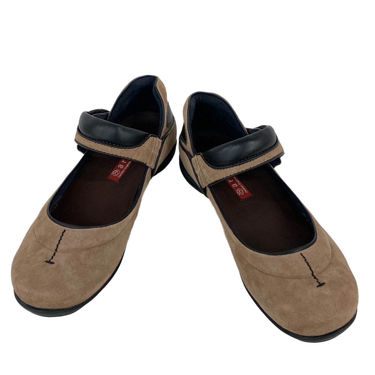 aravon アラヴォン ドライビングシューズ 23 - ピンクベージュ