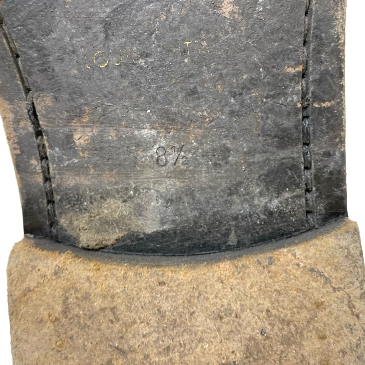 LVバックル レザー