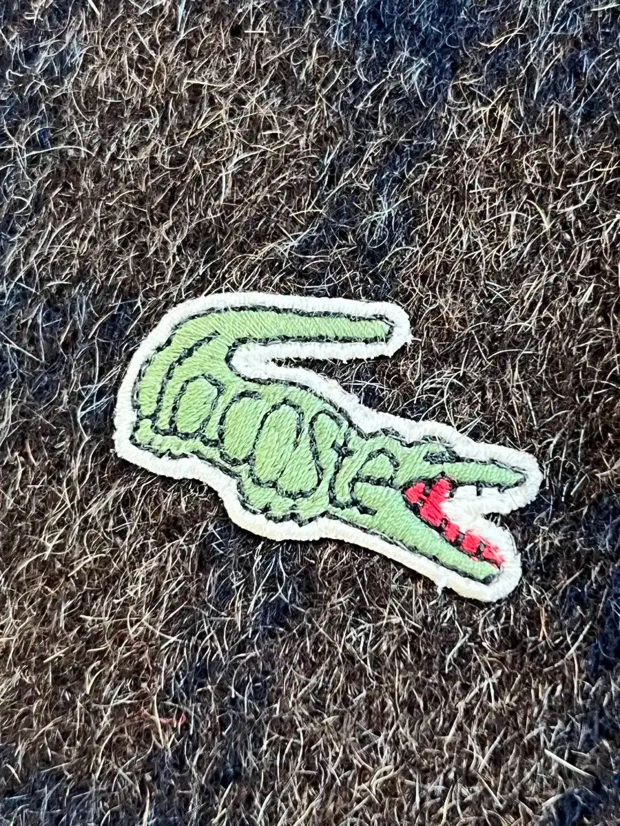 LACOSTE 90 s CHECK ウール ブルゾン ジャケット