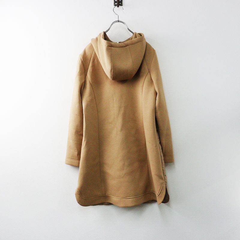 定価5.3万 2025AW エムズグレイシー M S GRACY 薄手中綿入りアウター 40 ベージュ┃ジャケット ボンディング コート 2400014659153