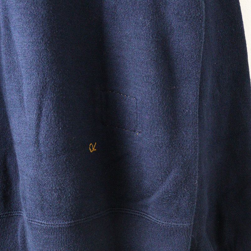  フォーティーファイブアール 45 R スムースの908スウェット 2｜ネイビー トップス 長袖 インディゴ 藍染め トレーナー その他 その他