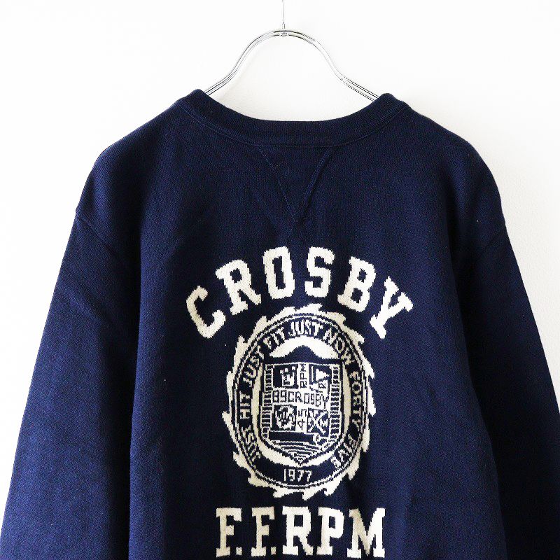 藍染め トレーナー