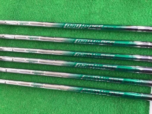 【中古】 コブラ KING FORGED TECx(2023) BLACK 6S アイアンセット IR 純正特注シャフト (フレックスR) メンズ 男性用 右利き 右用 Cランク ゴルフクラブ