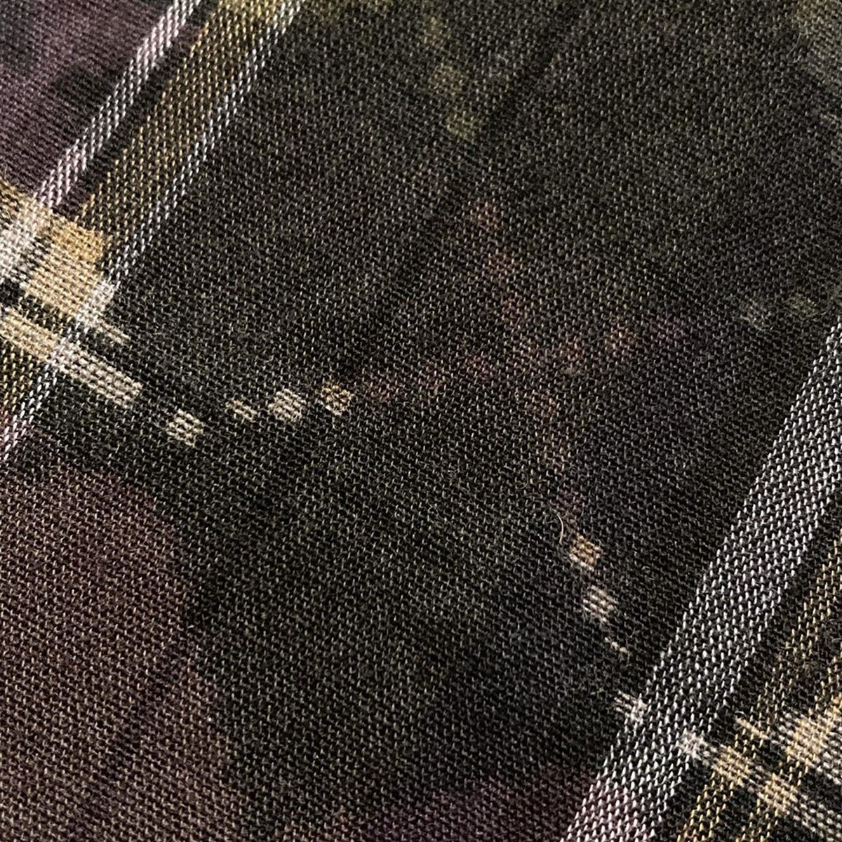 ひざ丈 チェック柄