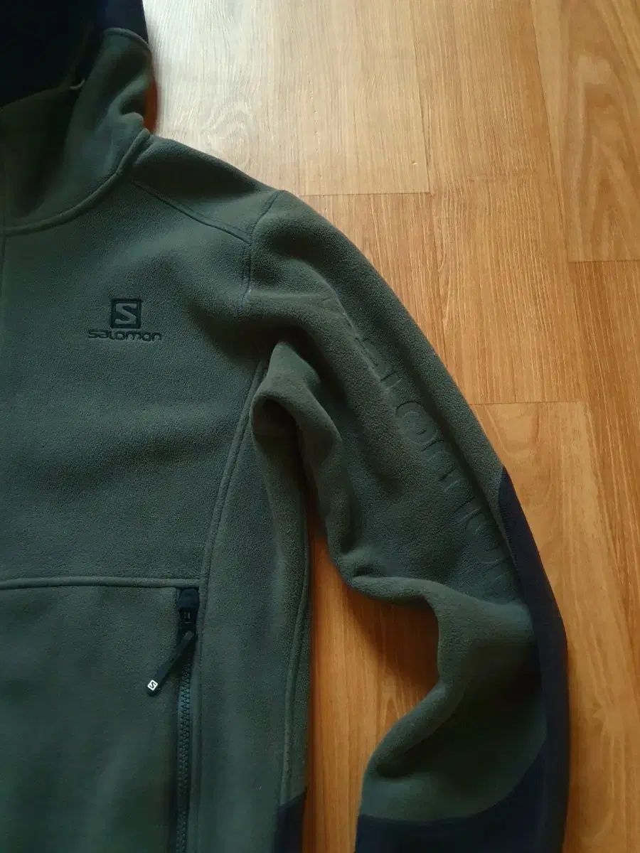 Salomon サロモン フリース ジップアップフーディー m 95