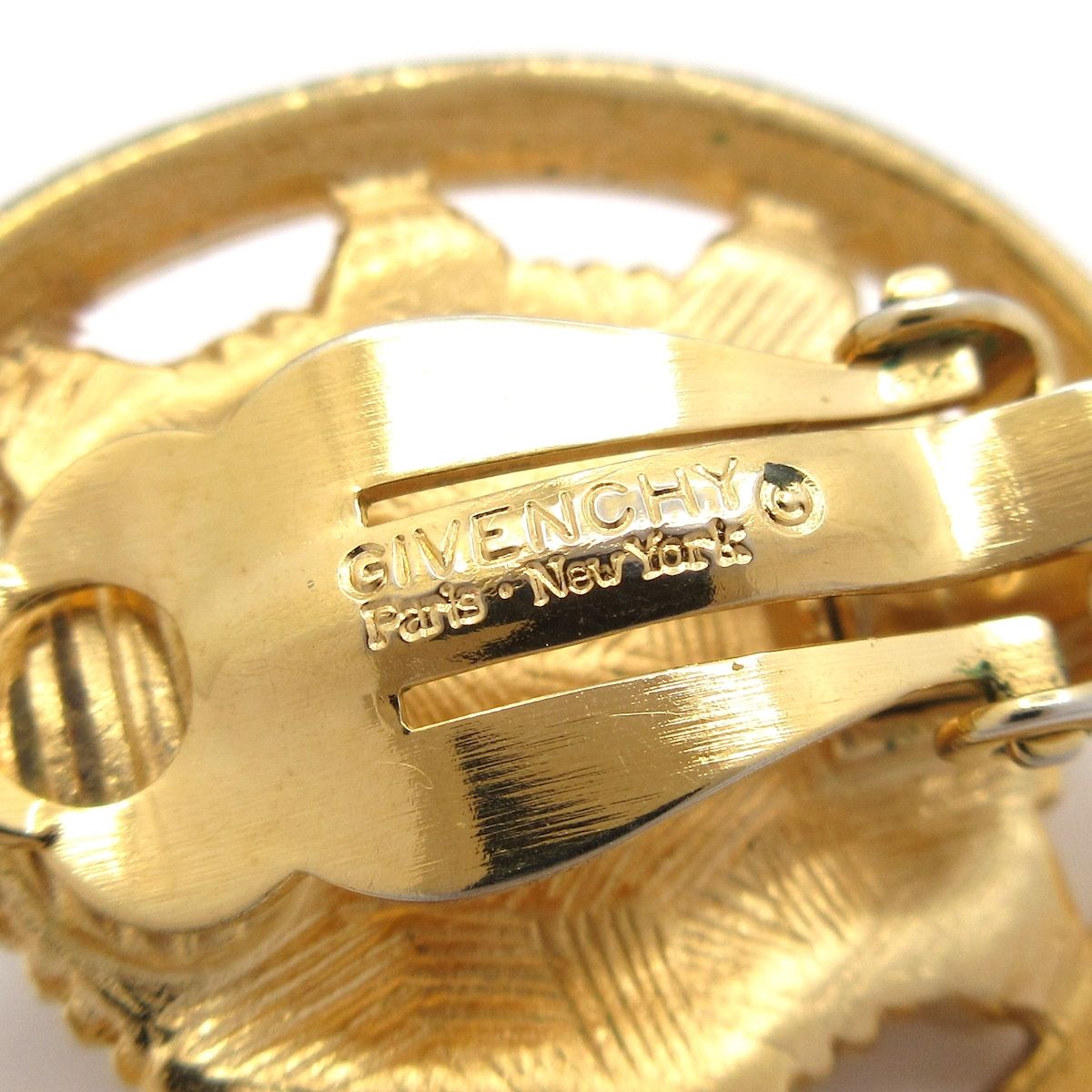 GIVENCHY ジバンシー イヤリング - ゴールド×パープル FORTGASGNV_COM_BR