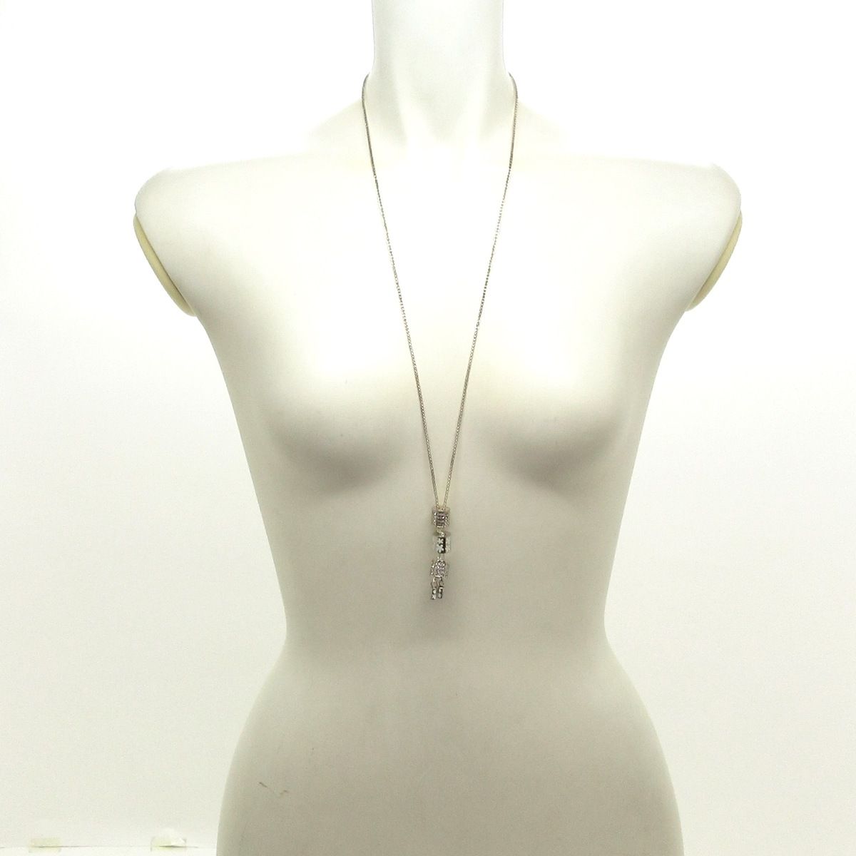 FolliFollie フォリフォリ ネックレス - シルバー フラワー 花