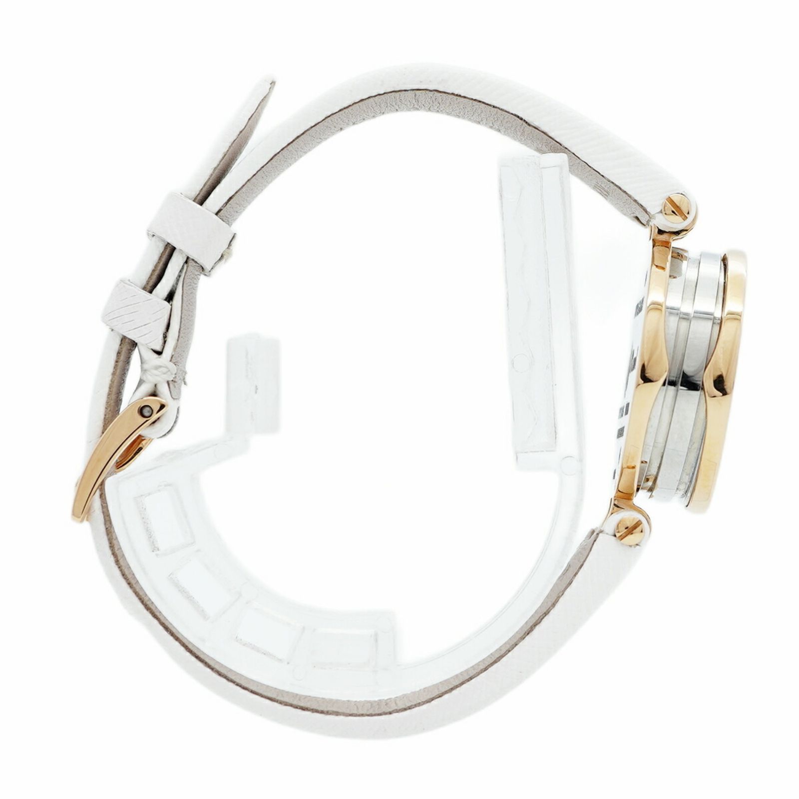 白文字盤腕時計 レディース