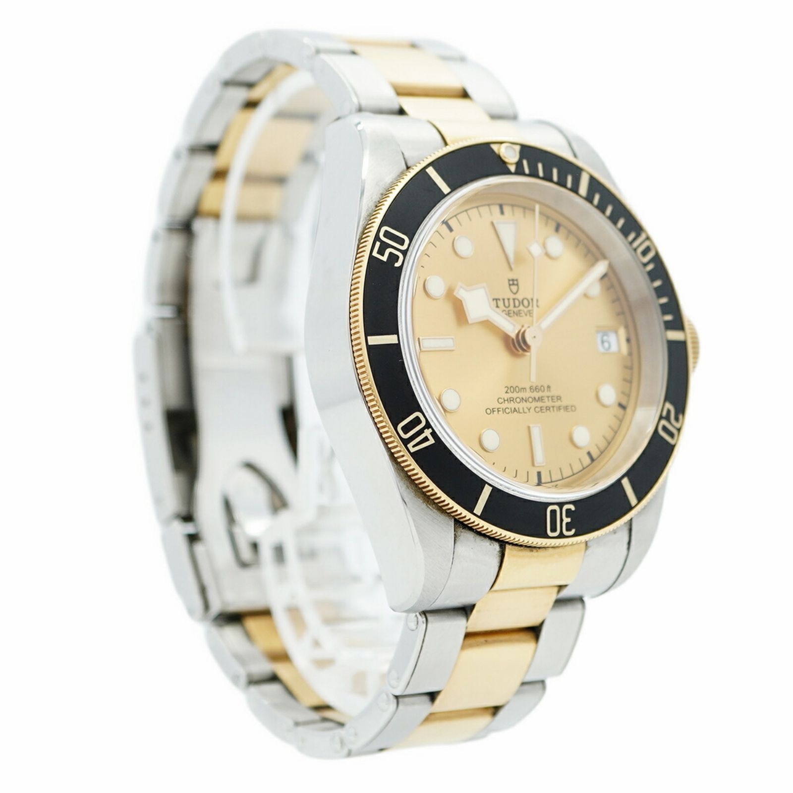 チュードル ブラックベイ 79733N ゴールド文字盤腕時計 メンズ - メルカリ