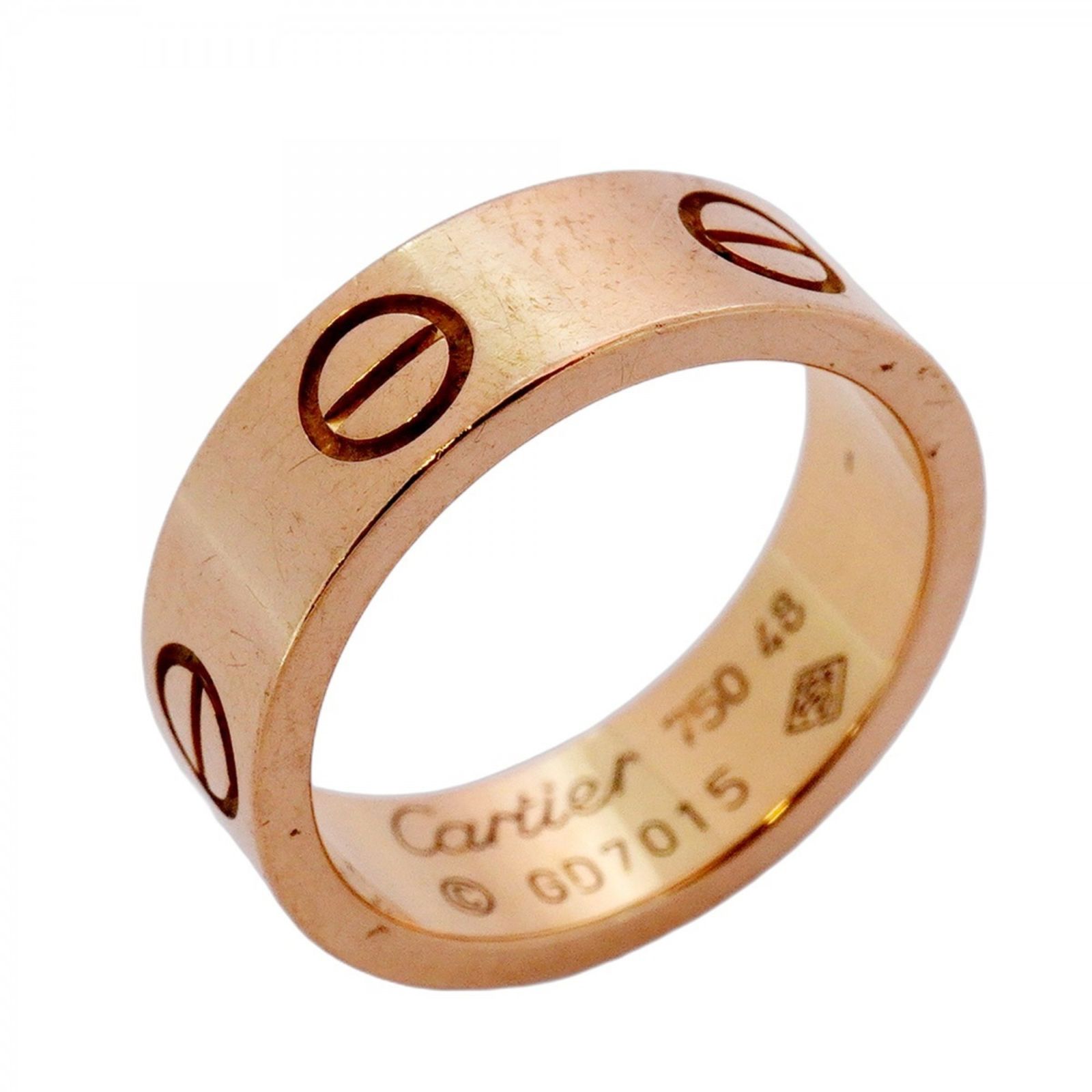 カルティエピンクゴールドラブリング 53 カルティエ Cartier リング