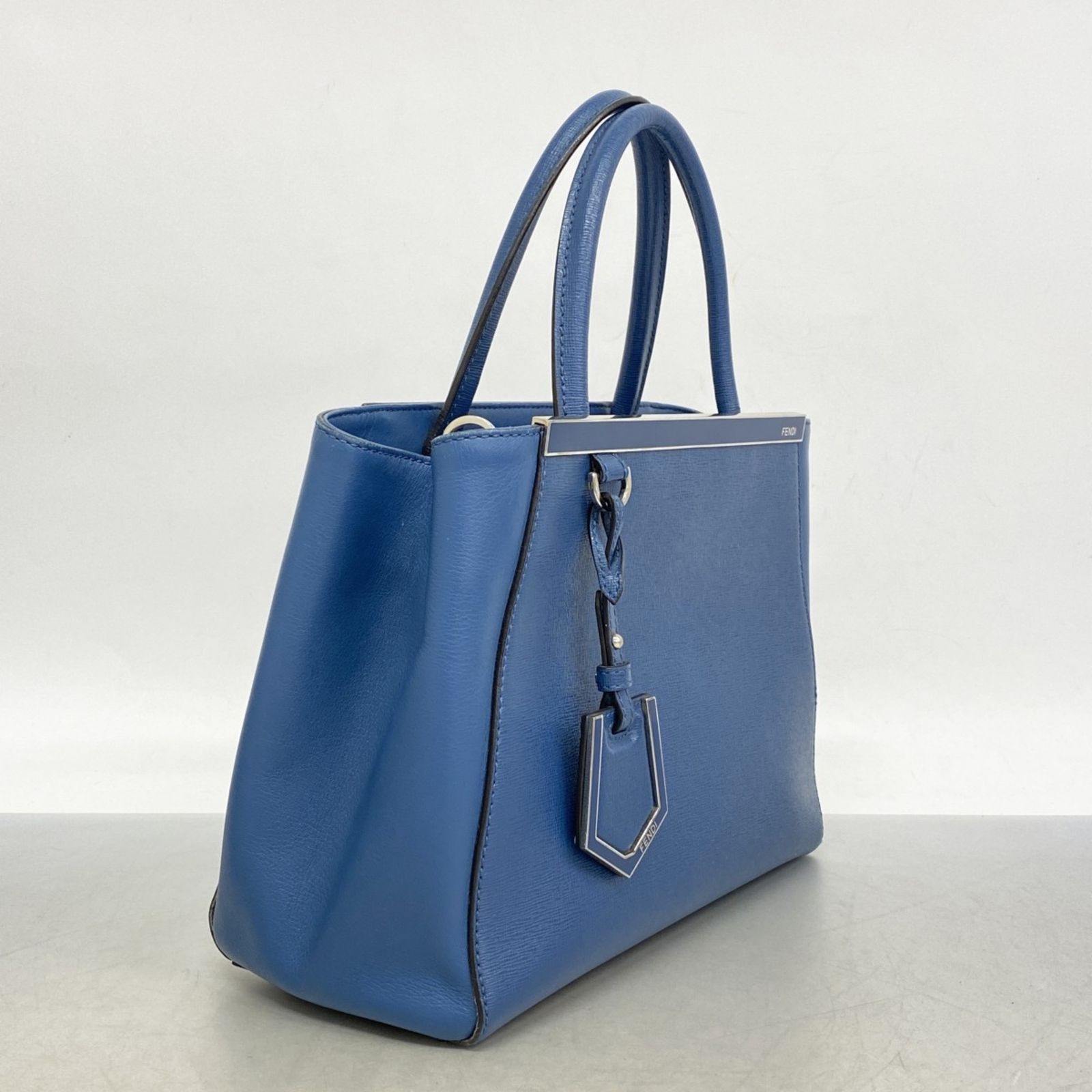 フェンディ Fendi フェンディ ハンドバッグ トゥージュール レザー ブルー 2wayバッグレディース