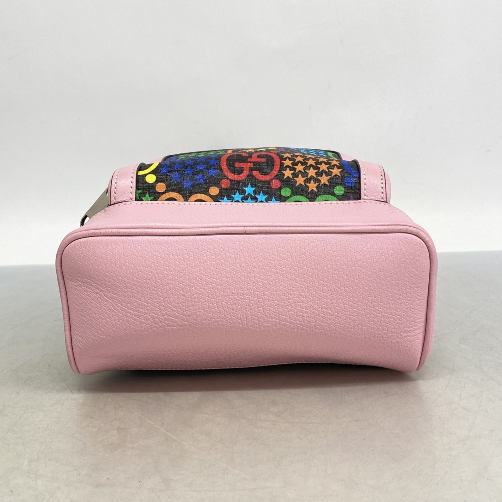 グッチ Gucci グッチ リュック デイパック GGサイケデリック 601296 レザー ピンク マルチ レディース DECORATOM_COM_BR