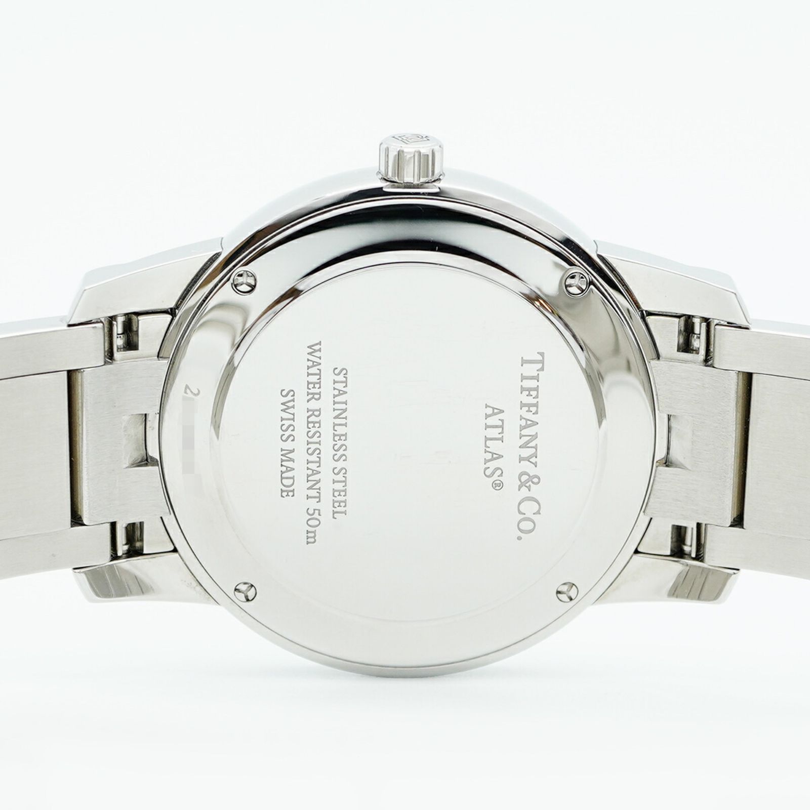 青文字盤腕時計 メンズ