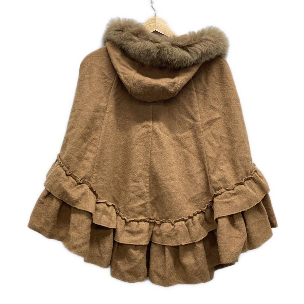 TO BE CHIC トゥービーシック ポンチョ レディース - ブラウン 秋 冬