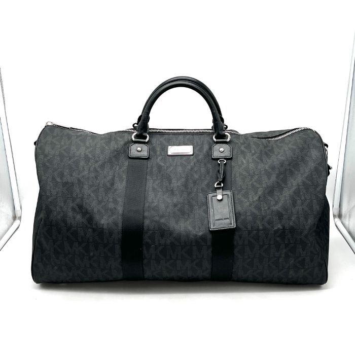 MICHAEL KOSE マイケルコース シグネチャー 2way レザー ボストン ショルダー バッグ eH10144N