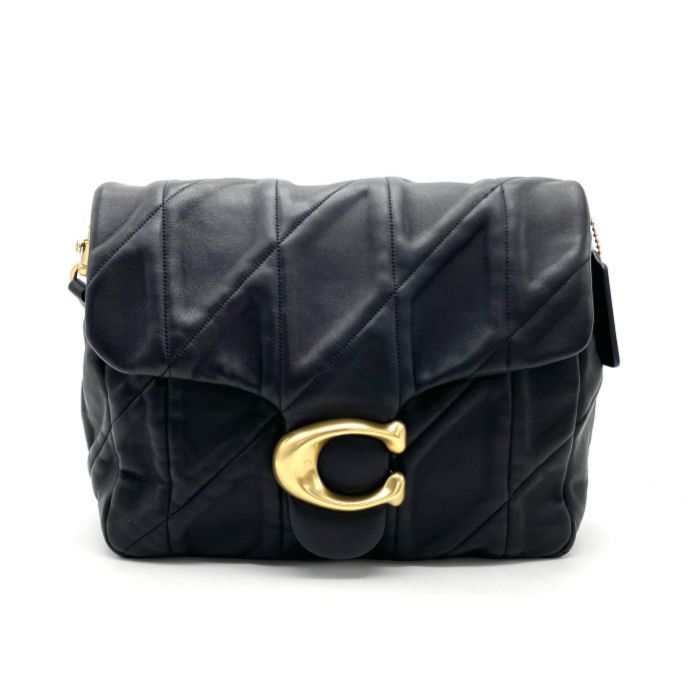 COACH コーチ タビー キルティング 2way レザー チェーン ハンド ショルダー バッグ eH1016A DECORATOM_COM_BR