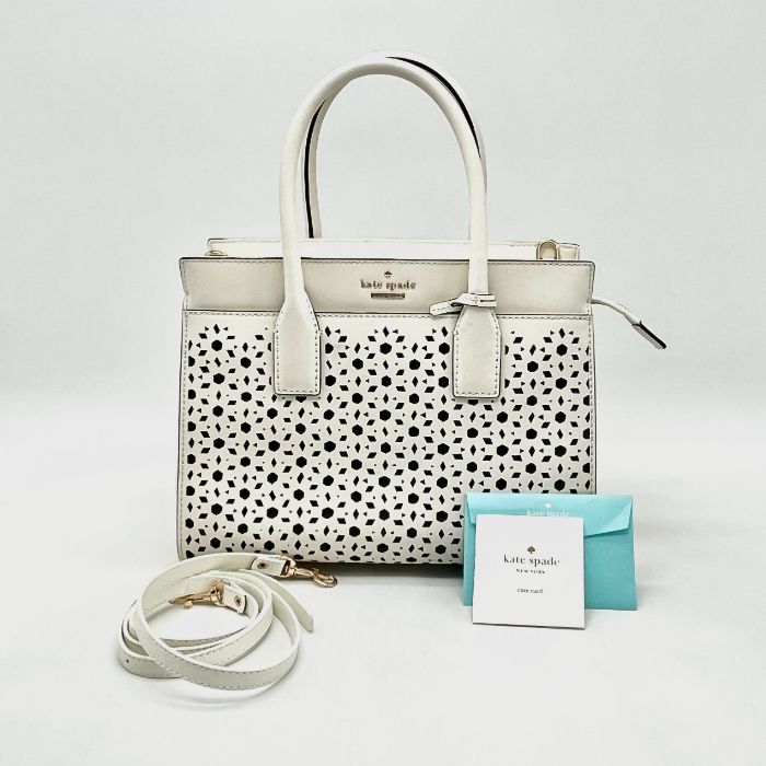 Kate Spade ケイトスペード ロゴ 2way レザー ハンド ショルダー バッグ eY0943N