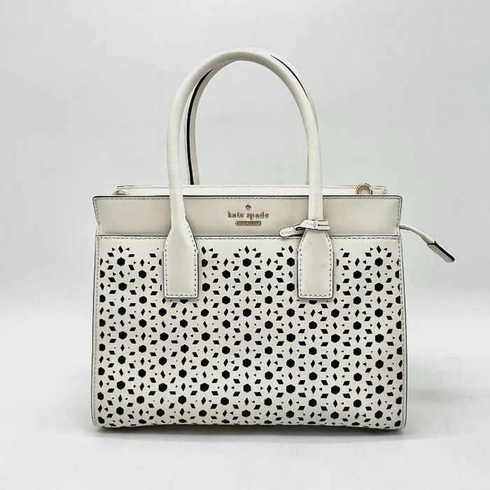 Kate Spade ケイトスペード ロゴ 2way レザー ハンド ショルダー バッグ eY0943N