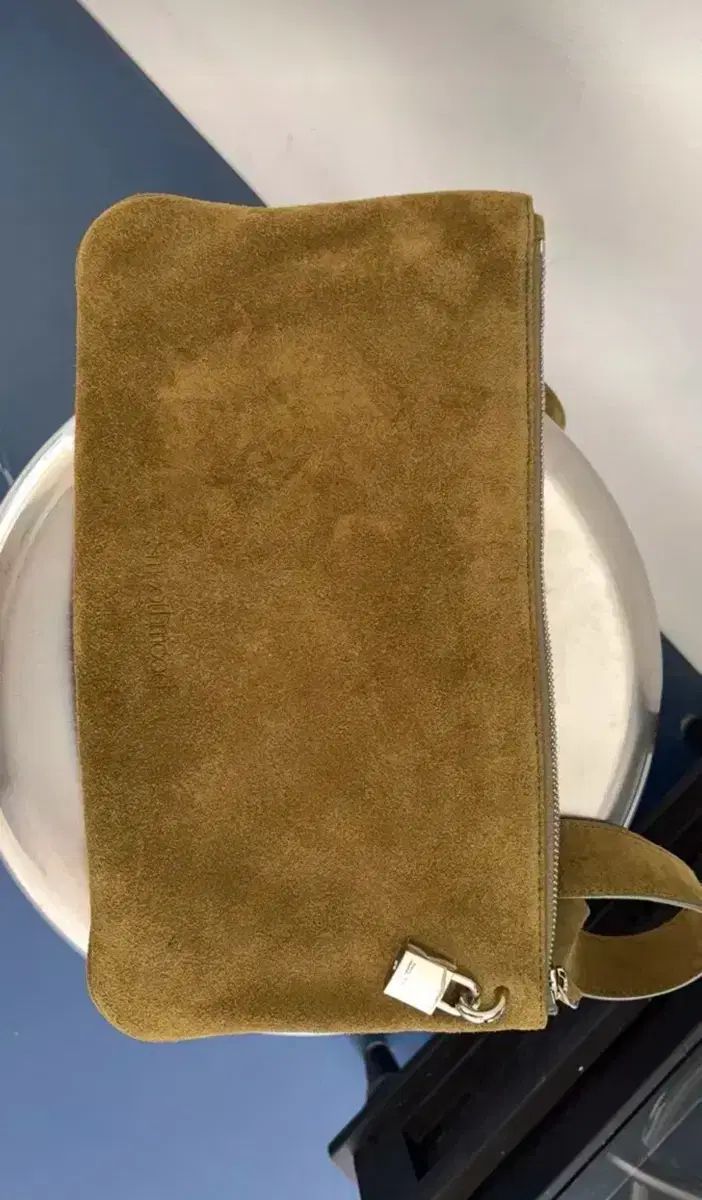スムードムード ソールバッグ オリーブ スウェード