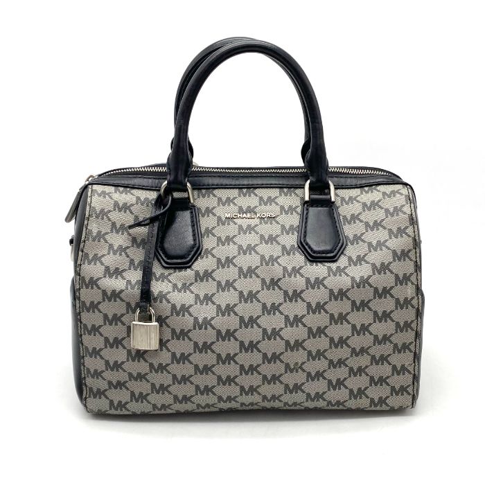 MICHAEL KORS マイケルコース シグネチャー 2way レザー ハンド ショルダー バッグ eY1047A