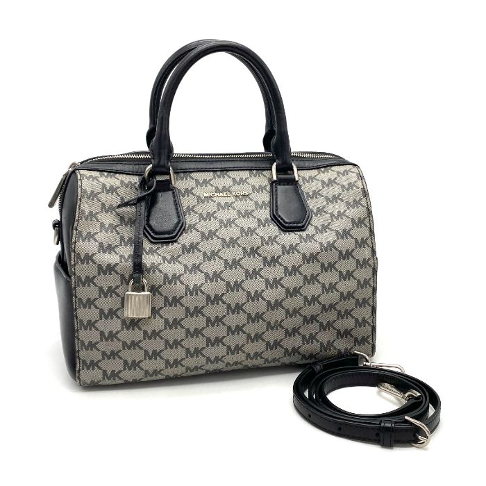 MICHAEL KORS マイケルコース シグネチャー 2way レザー ハンド ショルダー バッグ eY1047A