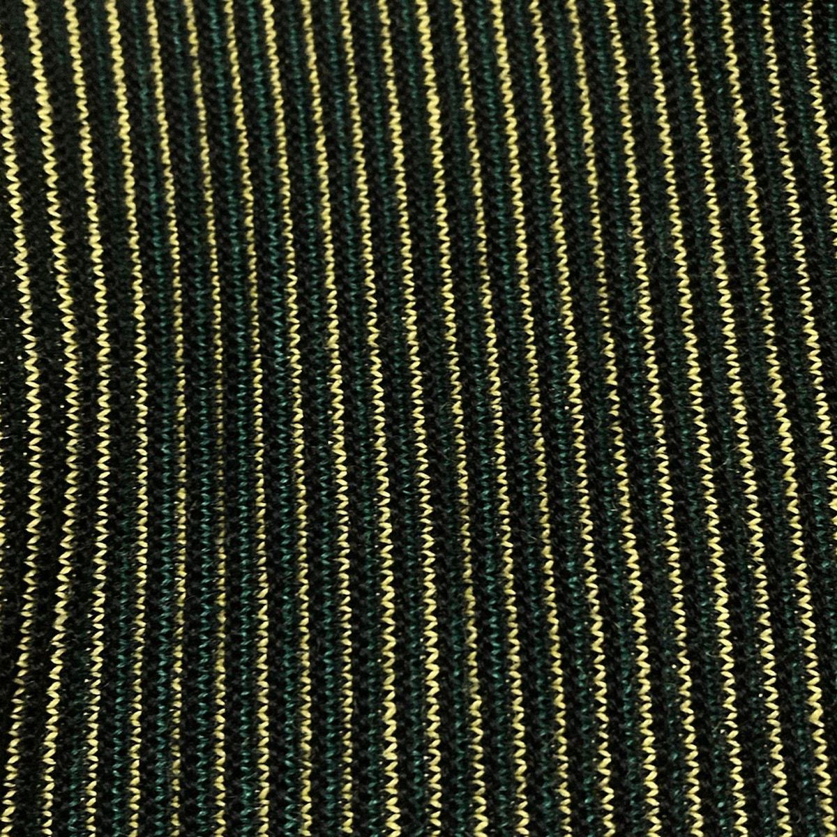  イッセイミヤケ 長袖セーター サイズ2 M レディース - 黒×ライトイエロー タートルネック 長袖 ニット セーター