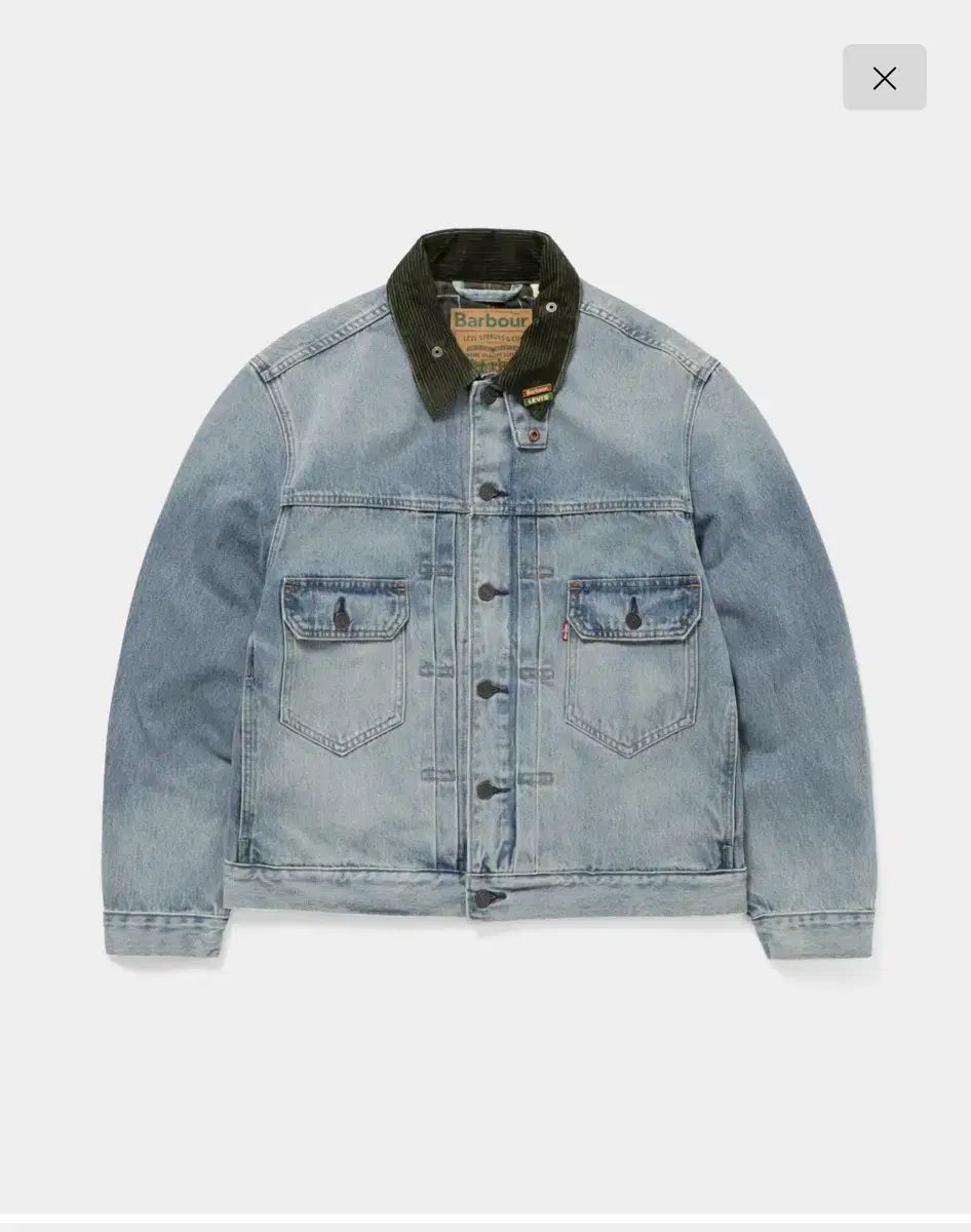 バブアー リーバイス タイプ2 デニム サイズ L