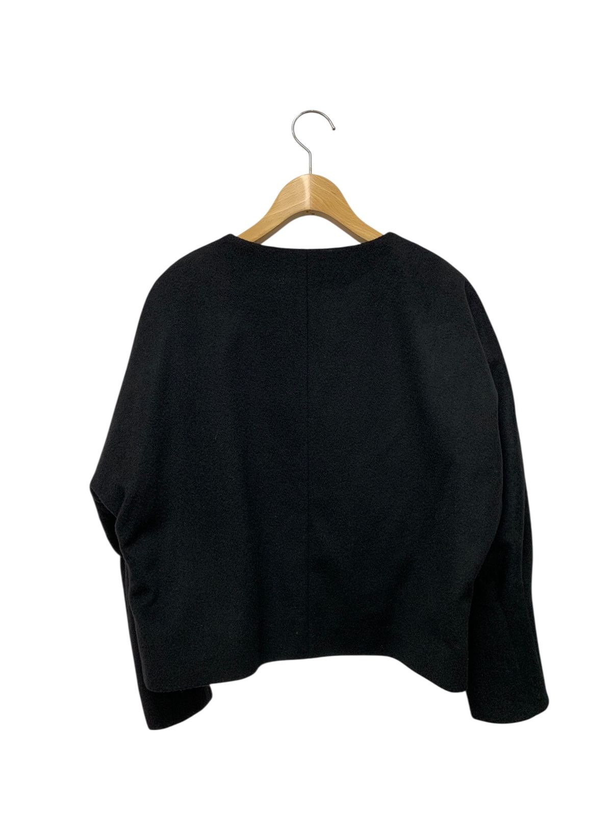 アナイ 111722-10-050-95-360 ノー ジャケット 36 ブラック カシミヤ混 IT0MI9PH6CC0