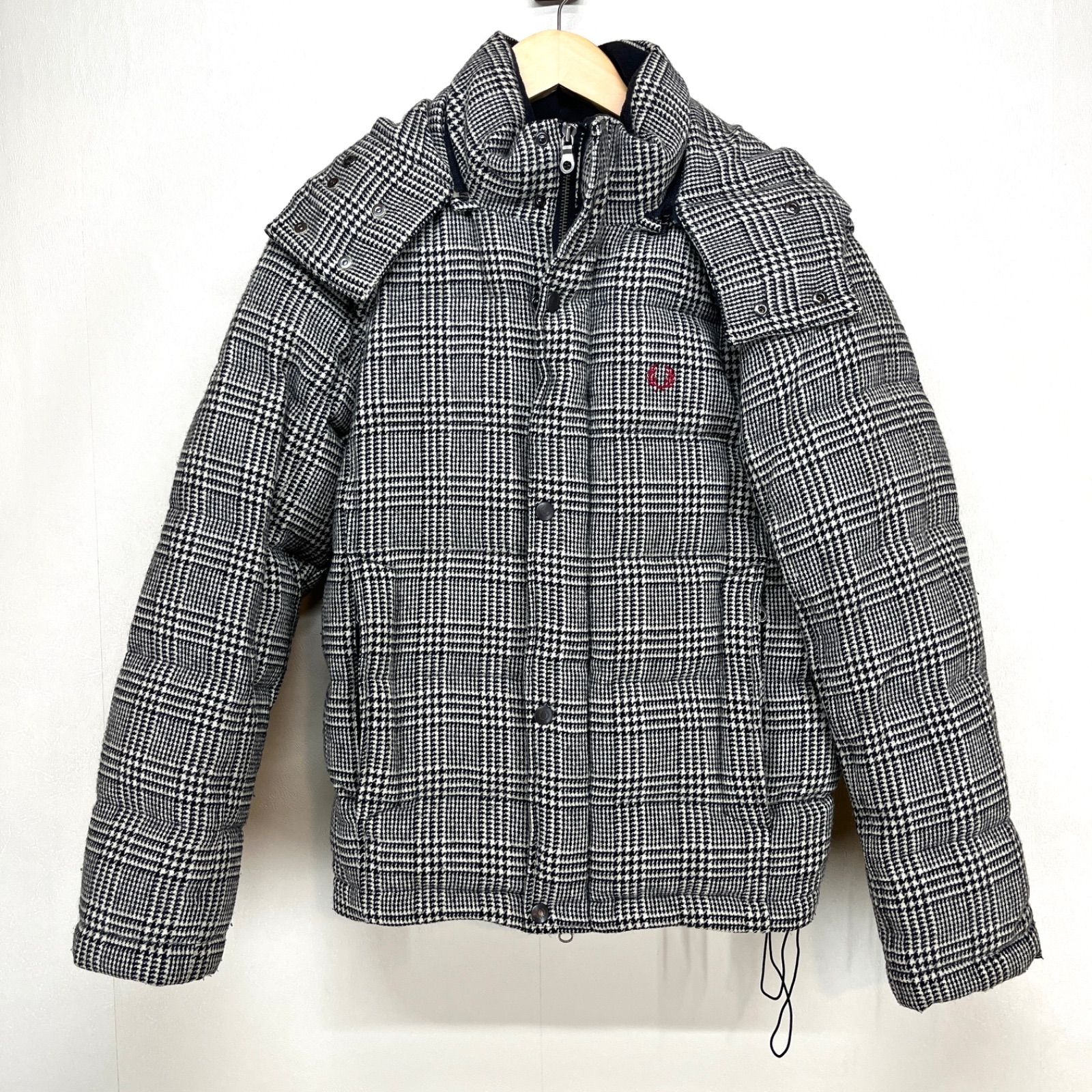 総合通販 Fred Perry グレー ダウンジャケット 【公式通販】