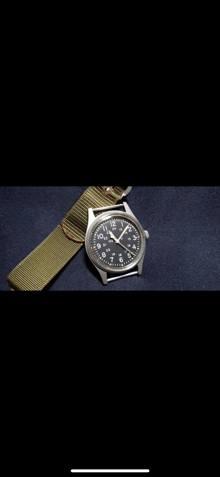 ヴィンテージ HAMILTON ハミルトン Mil-W 46374B