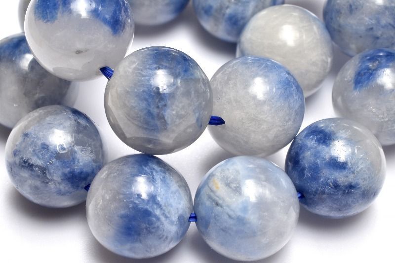 １点物 濃いブルー デュモルチェライトインクォーツ 11mm ブレスレット パワーストーン 天然石 _MC238 NEXPOTALLINN_EU