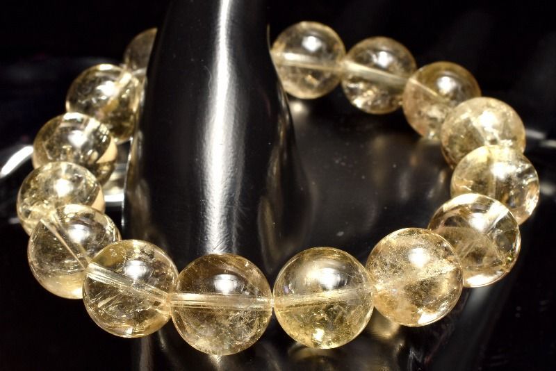 １点物 激 黄金レムリアン ゴールデンレムリアンシードクリスタル 13mm ブレスレット パワーストーン 天然石 _MC355 NEXPOTALLINN_EU