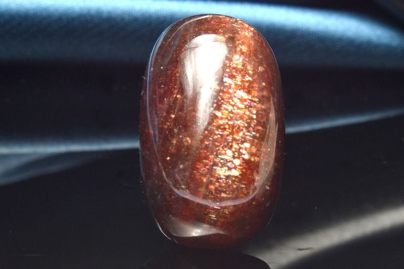 1点物 AAAA ブラッドショット アイオライトサンストーン 24x15mm オーバル ルース パワーストーン 天然石 _PC6738