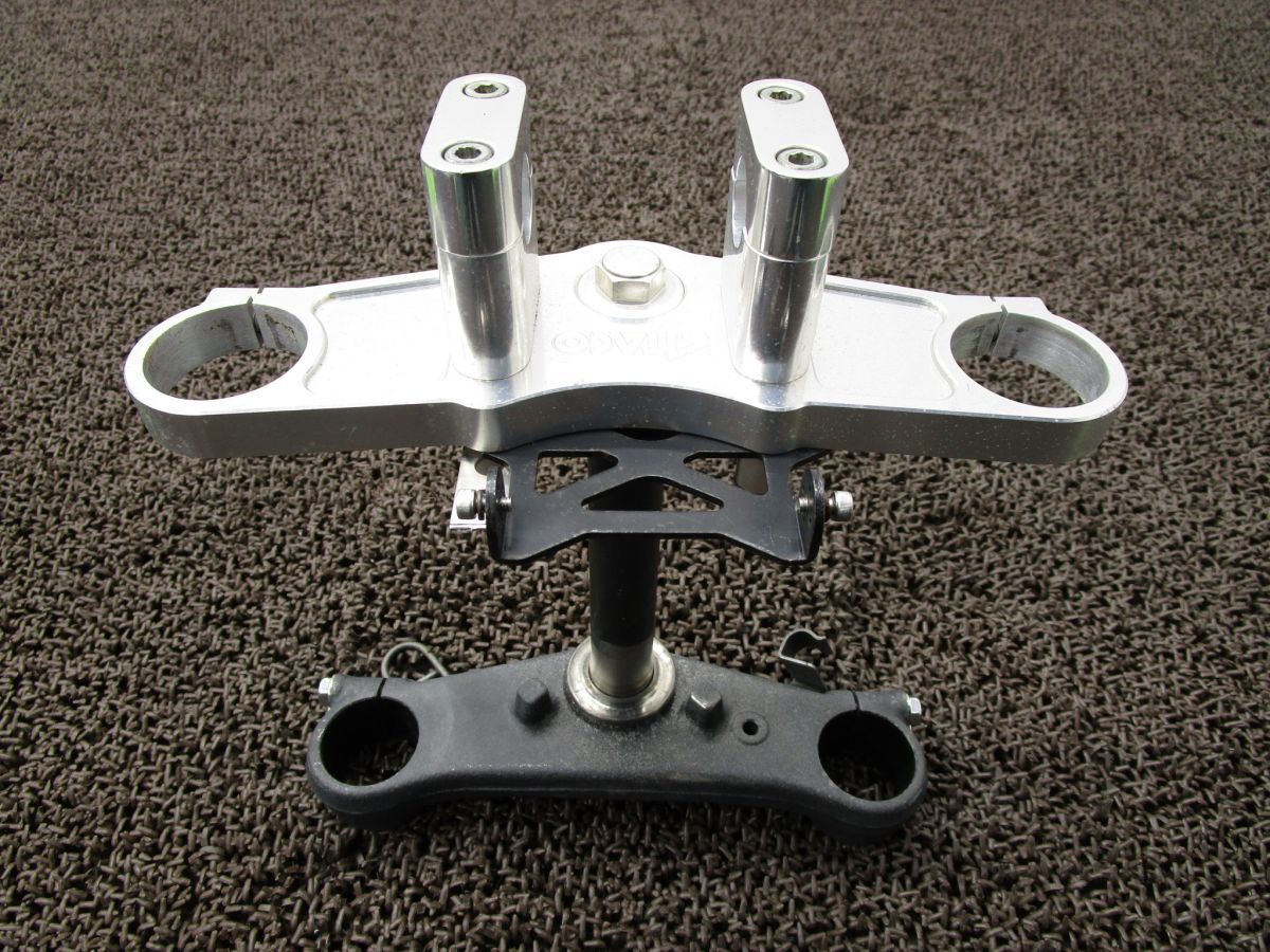 ストリートマジック2 110 倒立 KITACO トップブリッジ A7418 ステムCF12A スズキ F131 StreetMagic キャブ車 12V