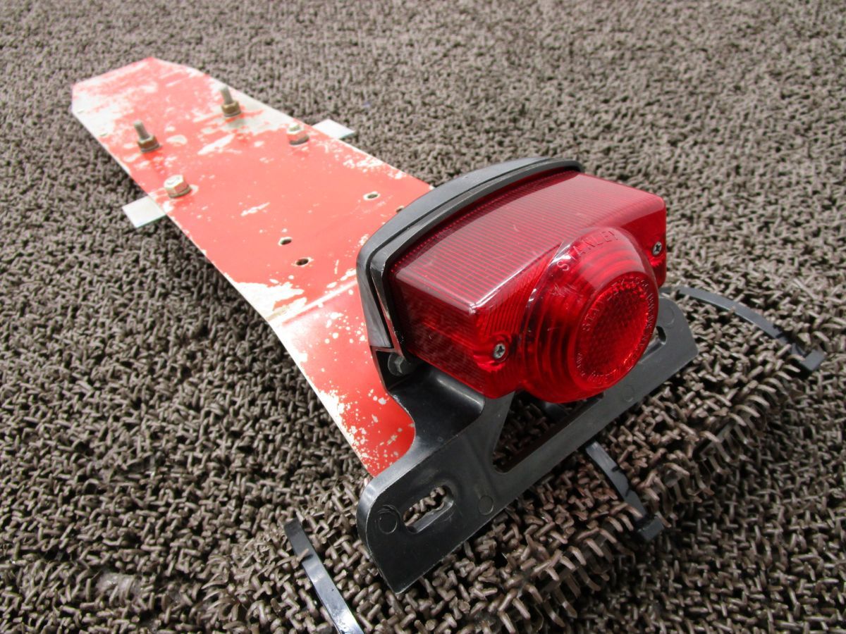 エイプ100 フェンダーレス テールランプ A7554 リアフェンダー HC07 ホンダ HC07E Ape キャブ車 動画有 12V