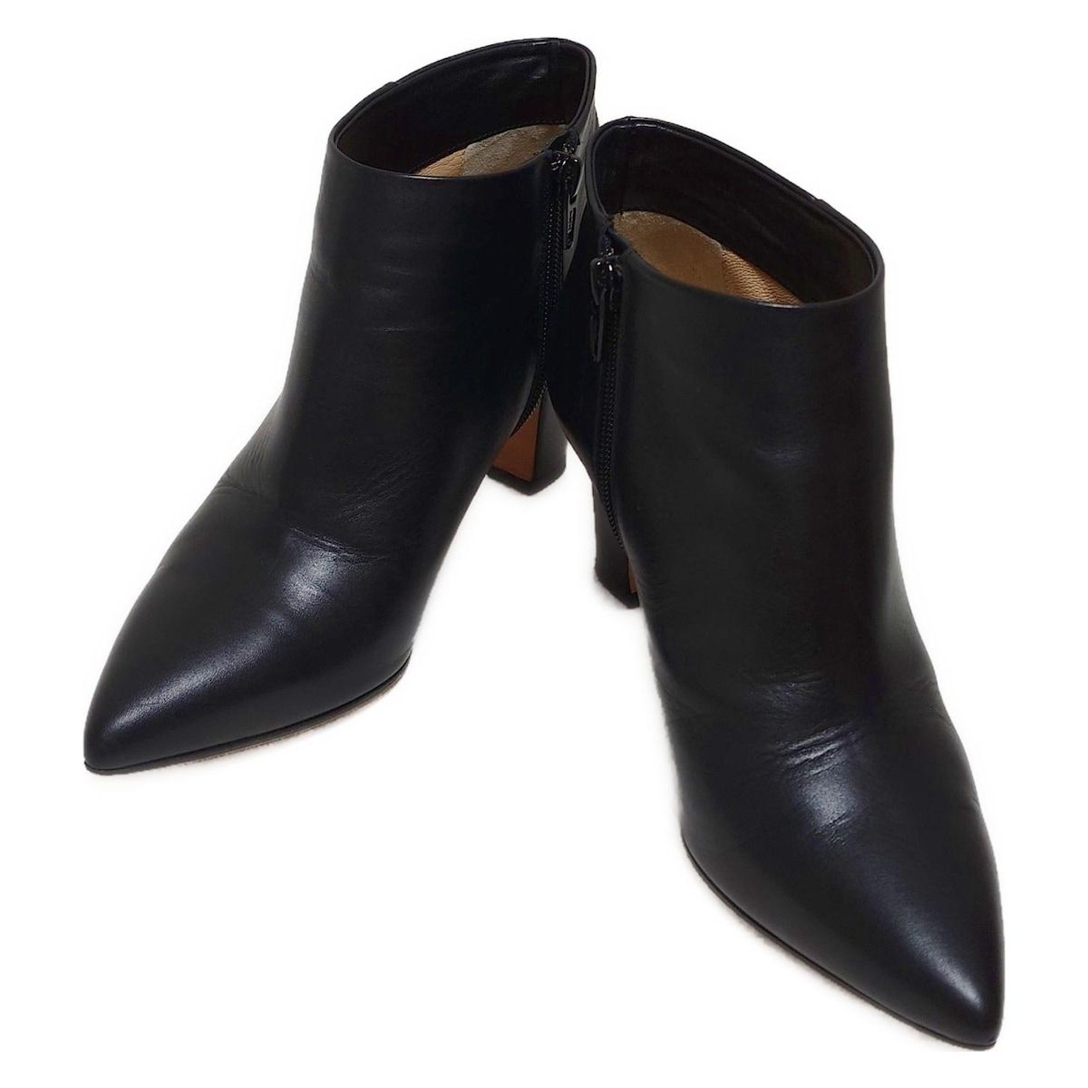 PELLICO ペリーコ ショートブーツ 36 レディース - 黒 レザー