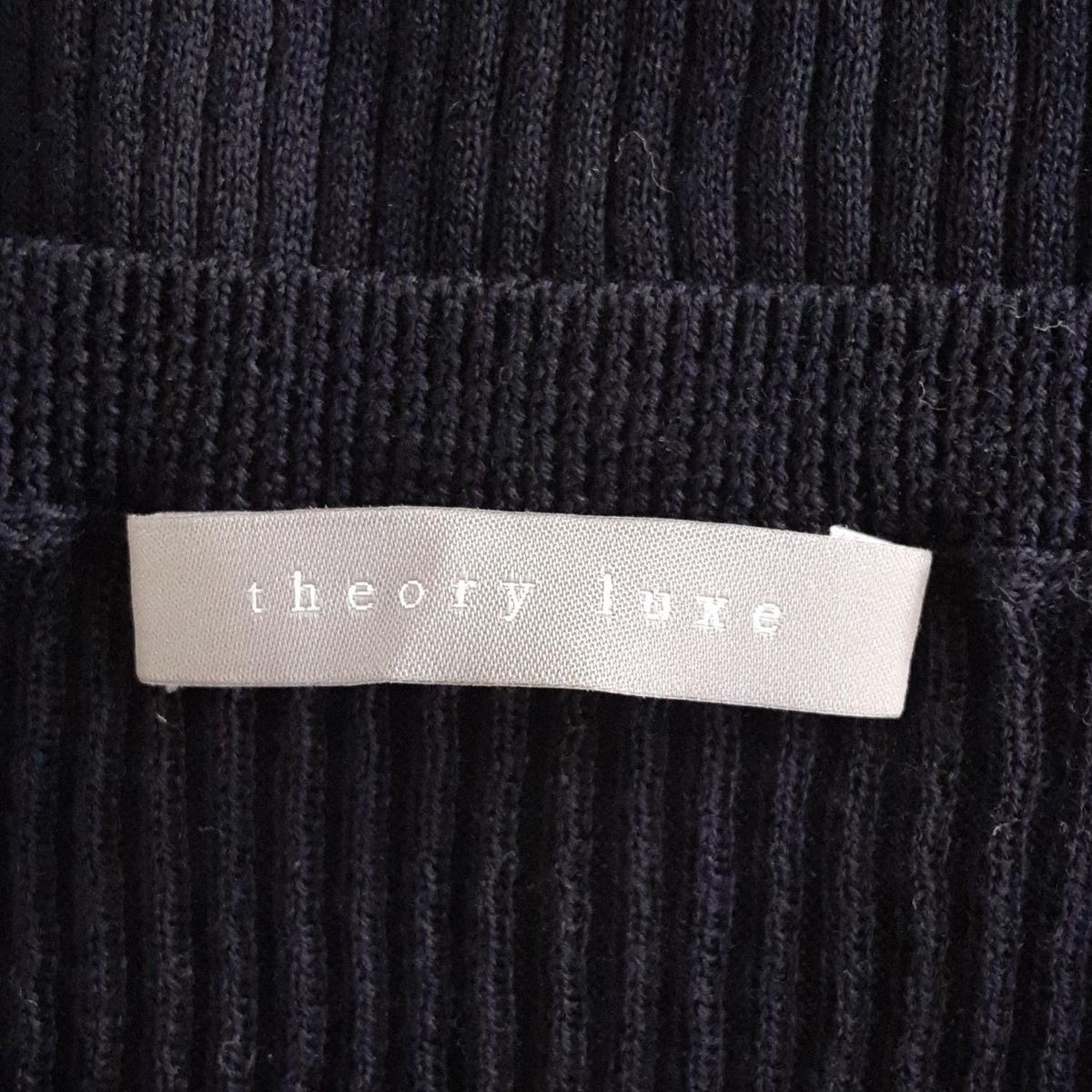  theory luxe セオリーリュクス 長袖セーター サイズ38 M レディース - 黒 長袖 ニット セーター