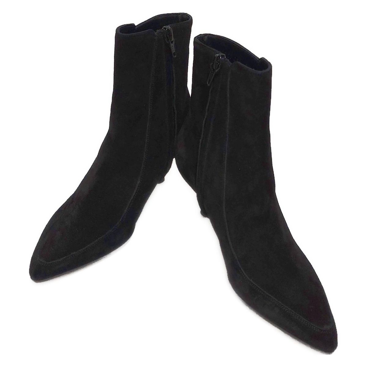 SalvatoreFerragamo サルバトーレフェラガモ ショートブーツ 6 D レディース - ダークブラウン