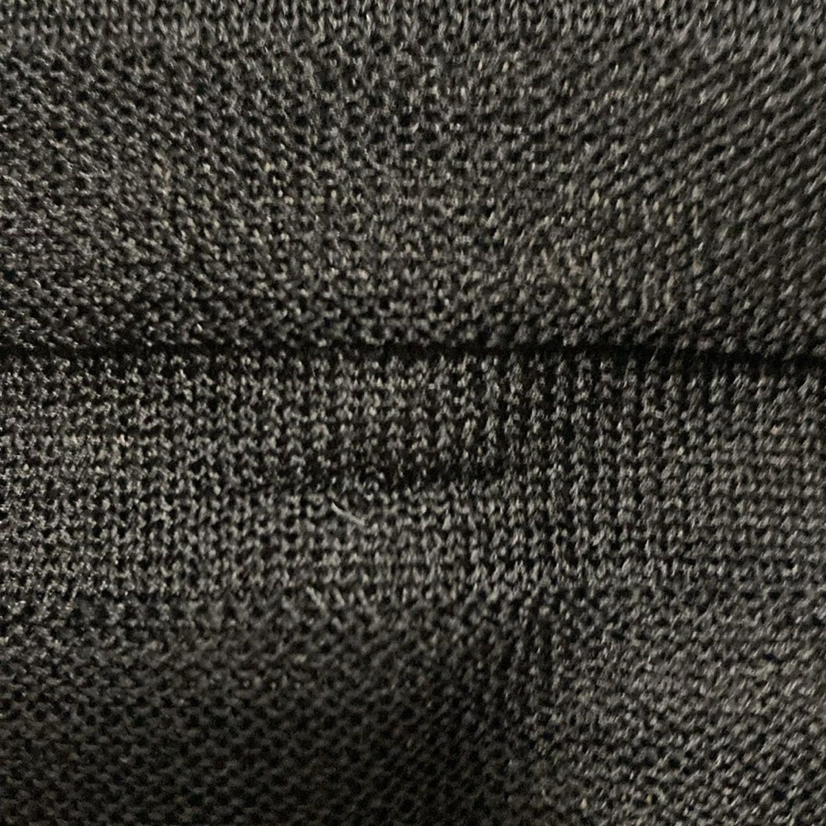 イッセイミヤケ 半袖カットソー サイズ2 M レディース - 黒×白 クルーネック ニット 通気性 ウール混