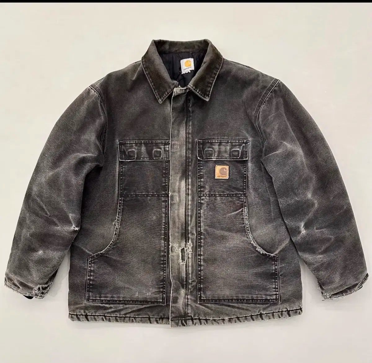 ヴィンテージ Carhartt カーハート ダック キャンバス アーティック デトロイト ジャケット 46r
