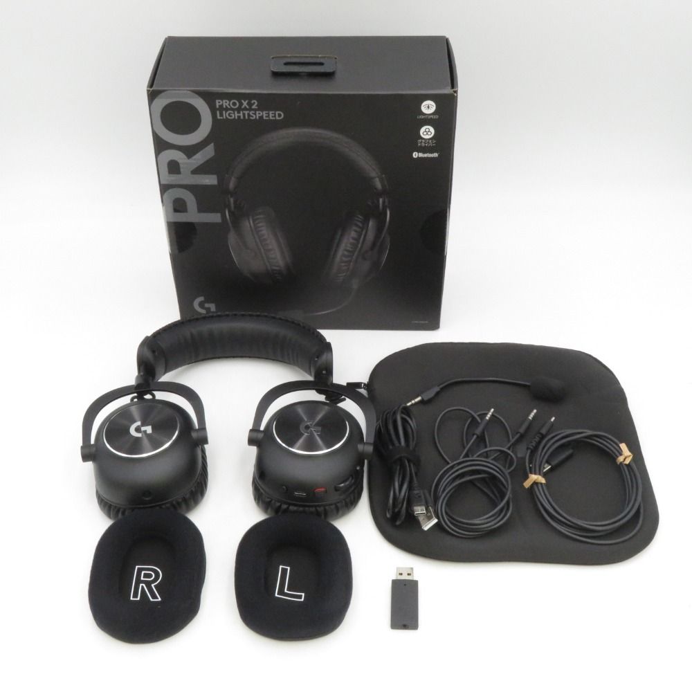 Logicool G PRO X 2 LIGHTSPEED ゲーミングヘッドセット ワイヤレス LogicoolG ロジクールジー ゲーム