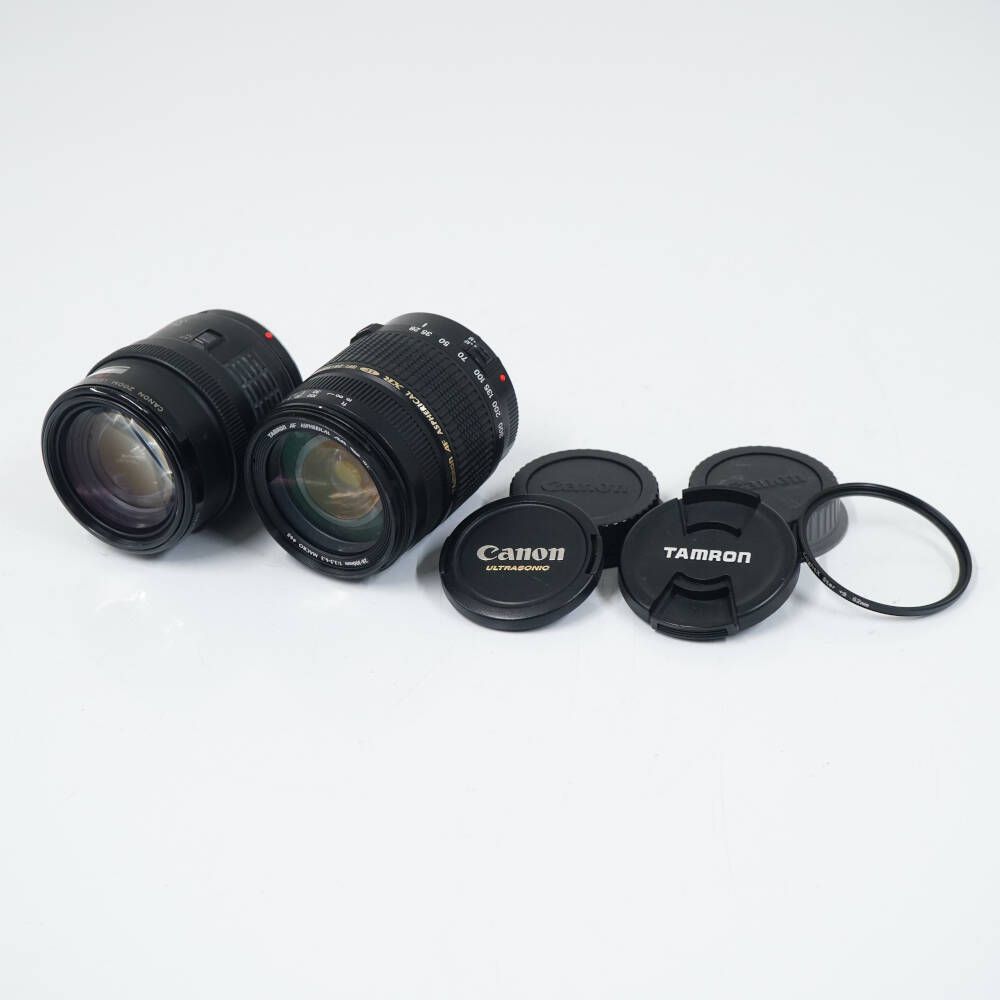 Canon EF35-105mm F3.5-4.5 TAMRON AF28-300mm F3.5-6.3 品 EFマウント カビ クモリあり 撮影結果影響なし 難有 CP1378